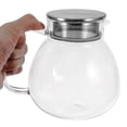 thumbnail image 3 of 1 Set of Glass Tea Pot Handheld Tea Kettle Home Teapot Glass Tea Kettle Kitchen Teapot(1000ml), 3 of 6