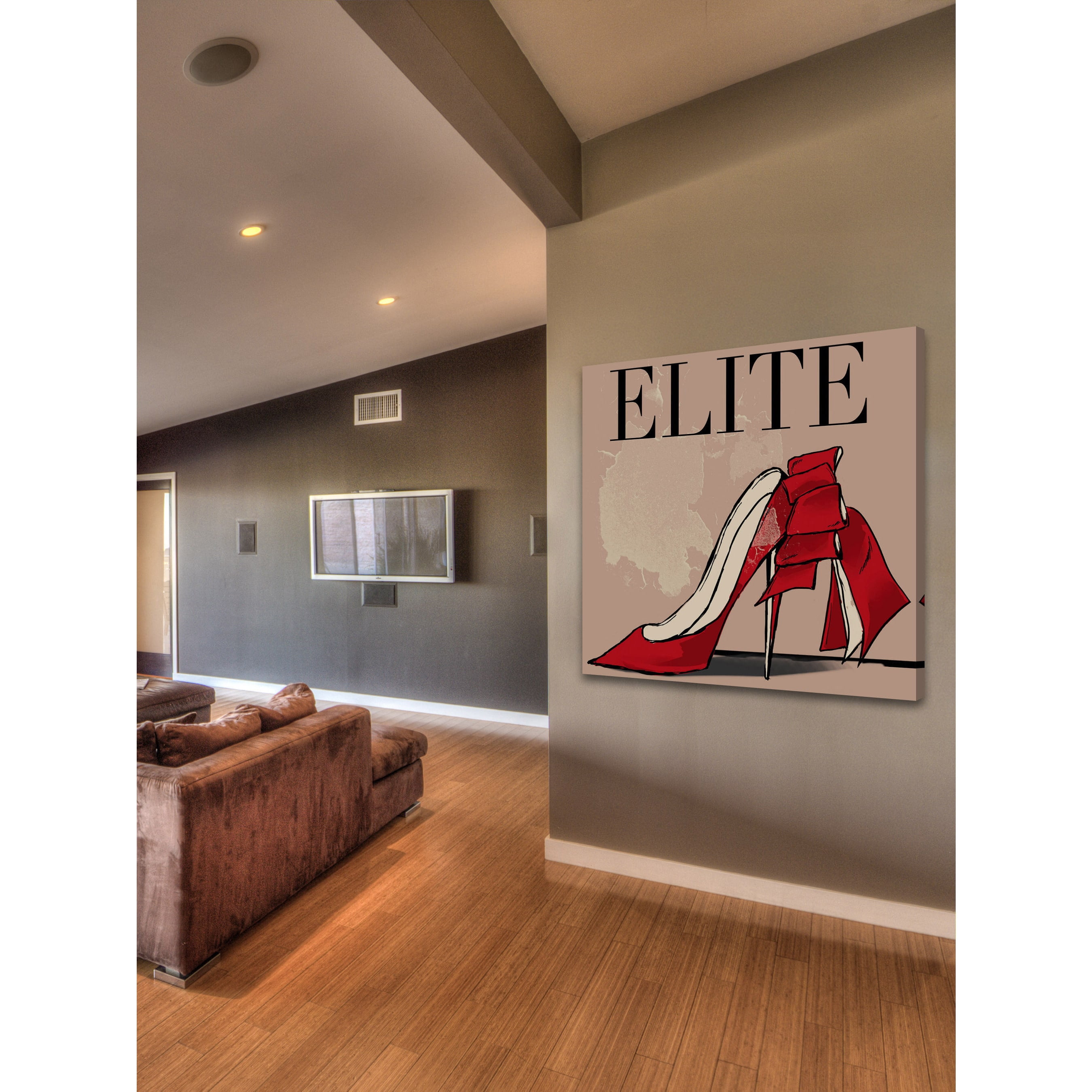 Marmont Hill "Elite" by Loretta So Painting Print on Wrapped Canvas