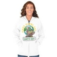 thumbnail image 3 of Woodsy Owl Make Everyday Earth Day Unisex Plus Size Zip Hoodie Brisco Brands 2X, 3 of 5