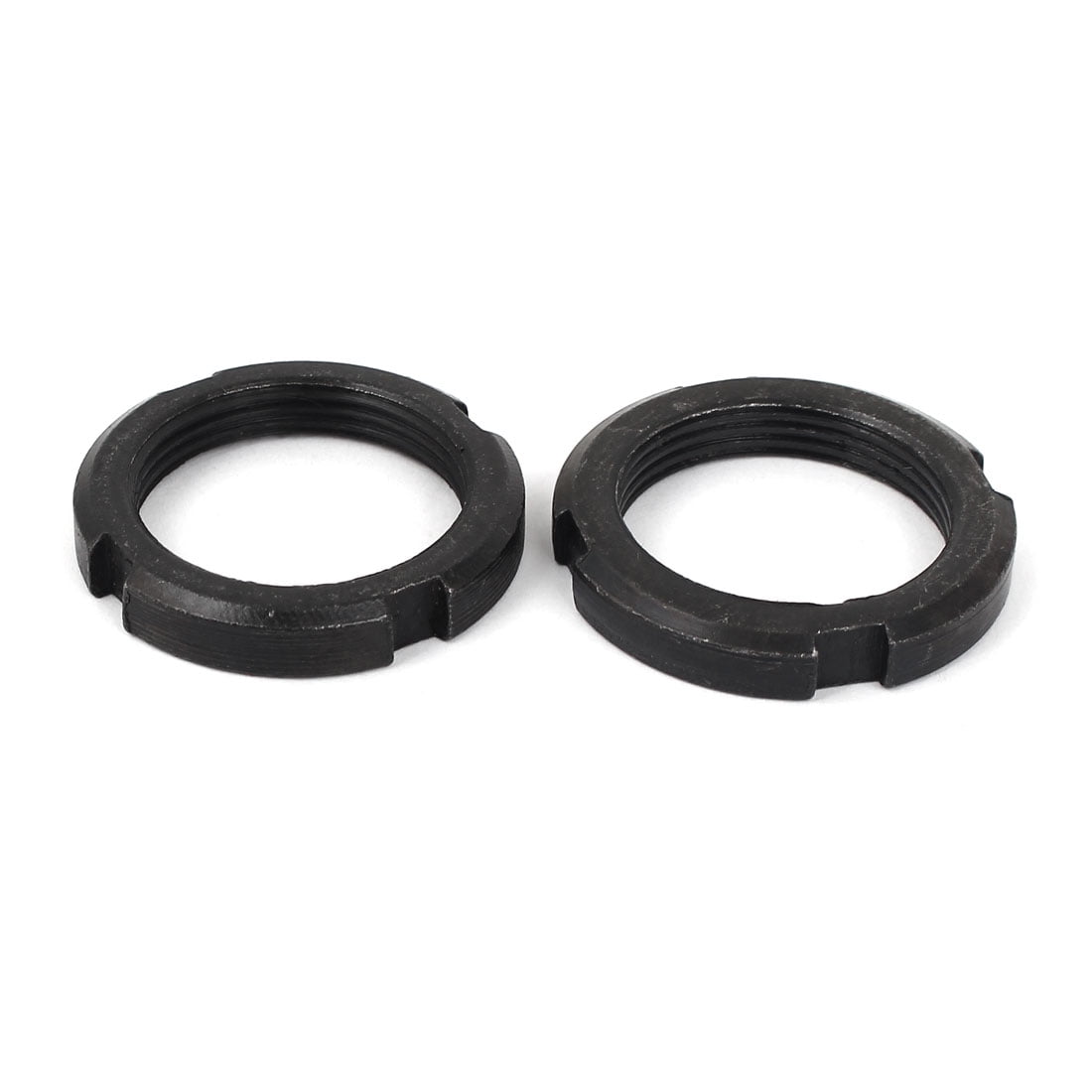 2 Pcs M30 x 1.5mm Pitch Retaining Slotted Round Nuts for Hook Spanners