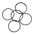 thumbnail image 3 of 70pcs Silicone Machine Fixing Damping Rubber Bands Rings Accessory Black, 3 of 6