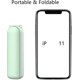 thumbnail image 2 of Handheld Mini Fan, Portable Foldable Fan with Power Bank, USB Rechargeable Small Pocket Fan, Battery Operated Personal Fan with 3 Speeds for Women Out, 2 of 4