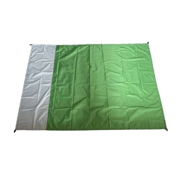 Eigraketly Colchoneta de Picnic, manta de playa, resistente al agua, a prueba de arena, para acampar al aire libre, tienda de campaña, colchón carpas verde y gris