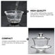thumbnail image 3 of 1 juego de taza de té con tapa y platillo de vidrio transparente para té Kung Fu, 3 of 5