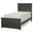 thumbnail image 4 of Legacy Classic Bunkhouse Louvered Panel Bed Twin Aged Barnwood Finish Wood, 4 of 5