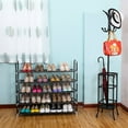 thumbnail image 3 of Zimtown 5 Tier Home Storage Organizer Cabinet Shelf Space Saving Shoe Tower Rack Stand, 3 of 10