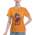 thumbnail image 1 of T-Shirt Basique à Manches Courtes pour Femmes Dragon Ball Little Goku, 1 of 6