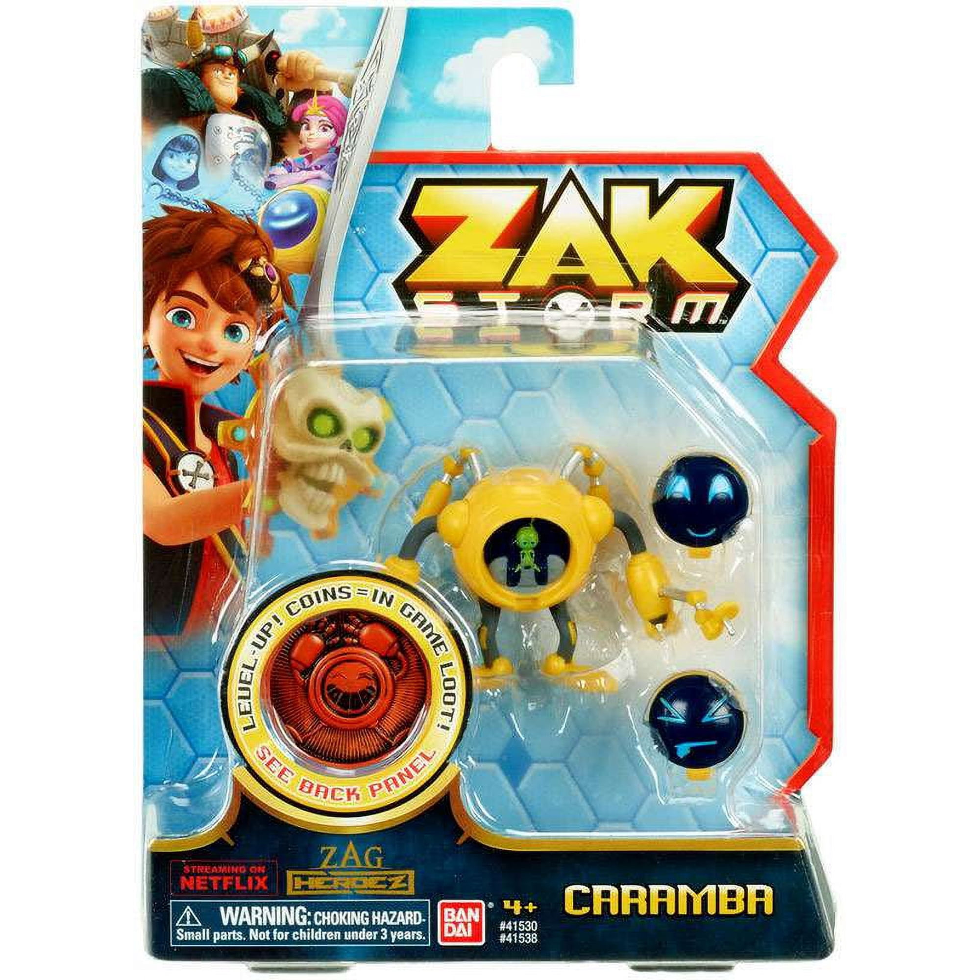 Zag Heroez Zak Storm Caramba Action Figure