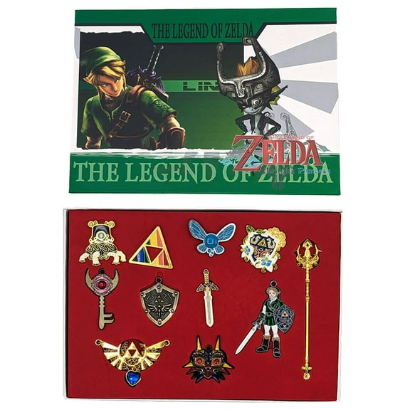 Items & Emblems - The Legend of Zelda Necklace & Keychain 11 pc. Pendant