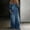 A3 Blue, variant on GILIGEGE Women Denim Overalls Floral Printed Jumpsuits Wide Leg Pants Jean Barrel Leg Baggy Jumpsuit Denim Stretch Straight Leg Jeans Overall Solid Color Classic Overalls Jeans Grey