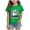 Green, variant on 4Th of July Shirt Boys Girls 250Th Anniversary USA Shirt Crew Neck Loose Tops Short Sleeve Summer American Flag Outfit(Orange,11-12 Years)