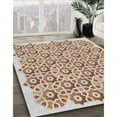 thumbnail image 2 of Ahgly Company Indoor Rectangle Patterned Dark White Beige PAT1749X Area Rugs, 4' x 6', 2 of 6