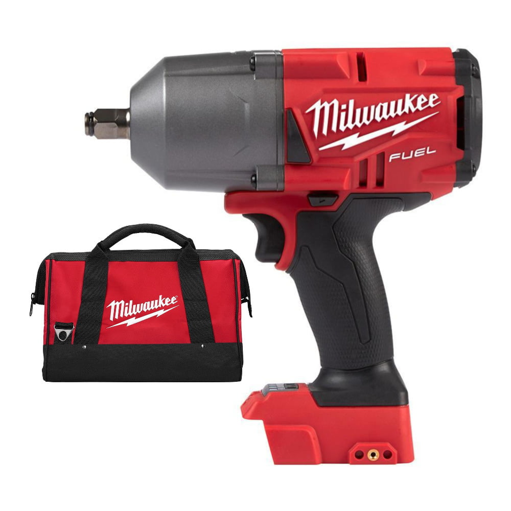 Milwaukee M18 Fuel High Torque 1/2inch Impact Wrench with Friction Ring and Bag