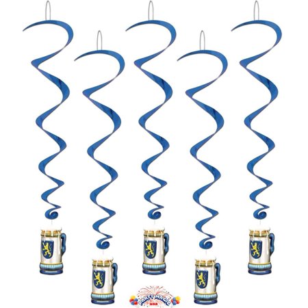 PMU Oktoberfest Whirls 30 in., 5/Pkg, Pkg/6