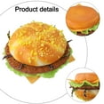 thumbnail image 3 of Bgsha High-quality DIY Craft Shop Burger Model Simulated Burger Children\\\'s Toy PU Model Realistic Role-playing Games, 3 of 10