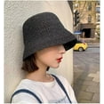 thumbnail image 3 of Womens Floppy Straw Sun Hat Packable Wide Brim Summer Beach Hat Foldable Crochet Bucket Hats, 3 of 6