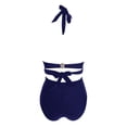 thumbnail image 7 of Afdoent Bikini Sets For Women High Waisted Push Up Two Piece Swimsuits Vintage Retro Ruched Print Bikini Set Vintage Swimwear, 7 of 7
