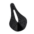 thumbnail image 4 of Sillín de bicicleta de montaña con cojín para hombre y mujer, diseño ergonómico con amortiguación para bicicleta de carretera, de ejercicio, de exterior y BMX. Negro 240x155MM, 4 of 9