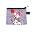thumbnail image 1 of Disney Anime Mickey Mouse Wallet Kawaii Minnie Coin Purse Cartoon Children Portable ID Card Holders Polyester Key Storage Bag, 1 of 6