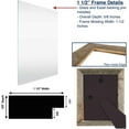 thumbnail image 3 of AmPm Rustic 12 by 12 Wooden Photo Frame - 100% Reclaimed Wood, 3 of 8