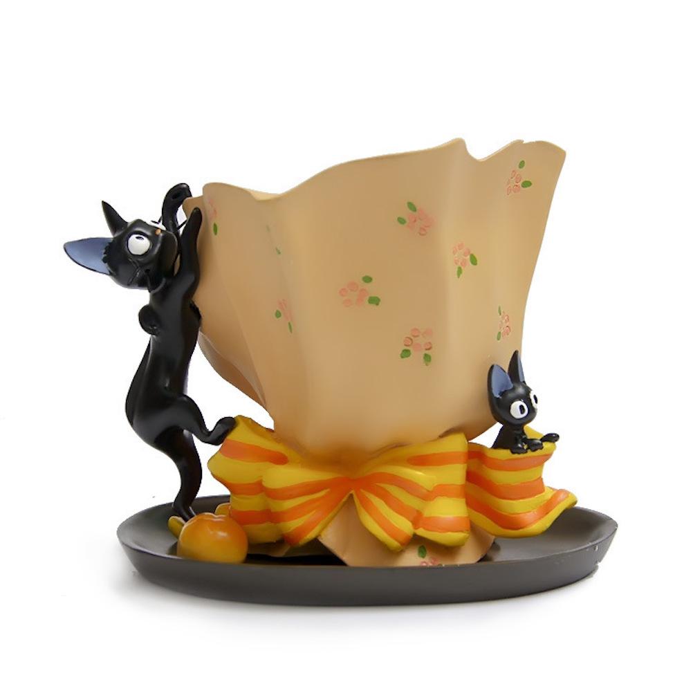 Panera Figure Kiki's Delivery Service Black Cat Bouquet | Walmart en línea