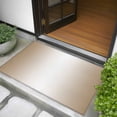 thumbnail image 5 of 2x3 Door Mat Rug, Beige White Ombre Non-Skid Rubber Backing Large Rectangle Rugs - Living Room Bedroom Home Office, Modern Gradient Abstract Art Indoor Floor Mat Carpets Washable Rug, 5 of 9