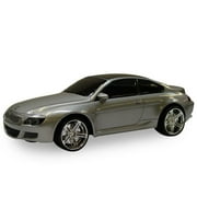 1:16 Scale Tyco Radio-Controlled Silver BMW M6 Sports Car, 49 MHZ