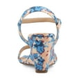 thumbnail image 5 of Journee Womens Clayr Ankle Strap Wedge Sandals, 5 of 10
