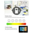 thumbnail image 5 of Weather Clock,Weather Station Lcd Weather Barometer Clock Indoor Indoor Weather Alarm Clock Indoor Station Lcd Alarm Usb Lcd Alarm Clock With Buzhi, 5 of 6