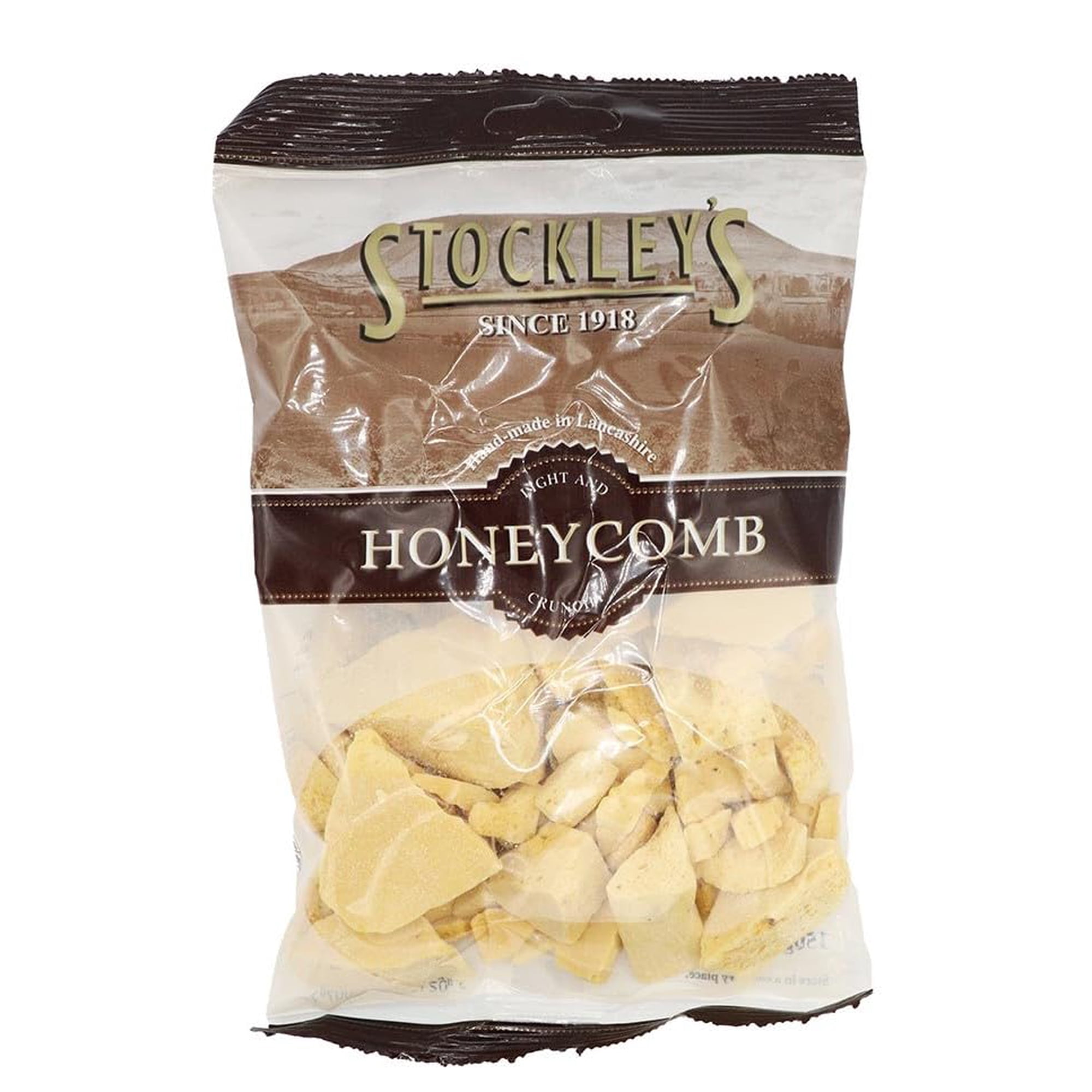 Stockley s Golden Honeycomb Cinder Toffee 150g Vegan Gluten-Free Vegetarian