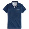 thumbnail image 1 of Polo de Rugby con bolsillo Levis para hombre azul mediano, 1 of 2