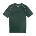 thumbnail image 2 of New Balance Boys Baseball Jersey, Green, Big Kids (8-20), M, 2 of 2