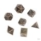 thumbnail image 1 of 4x de Dados Metálicos de 7 Piezas, DND, de Dados D&D de Metal Sólido Poliédrico para Dragones, s de, 1 of 8