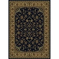 thumbnail image 1 of Radici 953-1345-NAVY Castello Rectangular Navy Blue Traditional Italy Area Rug- 6 ft. 7 in. W x 9 ft. 6 in. H, 1 of 1