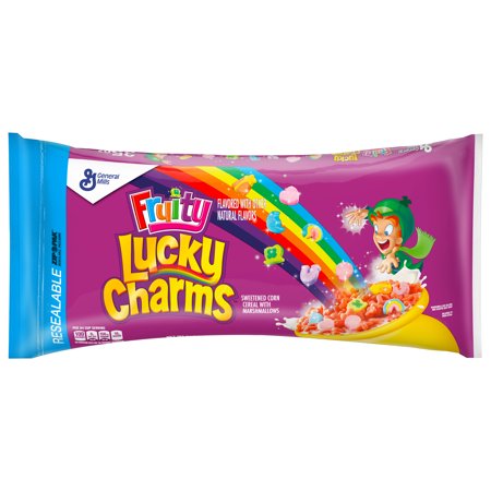 Fruity Lucky Charms Breakfast Cereal, 35 oz