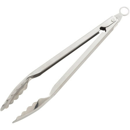 Guy Fieri 12" Stainless Steel Locking Tongs
