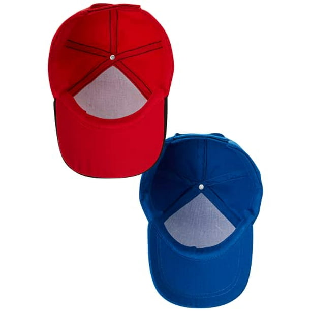 Disney Boys' Mickey Mouse Baseball Cap - 2 Pack 3d Character Curved Brim Strap Back Hat (2t-7), Size 4-7 Years, Mickey 3d Ears 2 Pack Other 4-7 Years