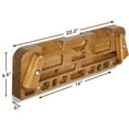thumbnail image 2 of Yes4All Premium Wooden Climbing Fingerboard, Espresso Color, 2 of 7