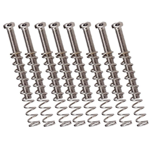 Milaget 8 Pieces Humbucker Frame Mounting Screws 3mm for Electric Guitar