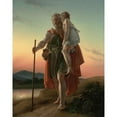 thumbnail image 3 of Gerard, Baron Francois-Pascal-Simon 12x14 Black Modern Framed Museum Art Print Titled - Belisarius, 3 of 5