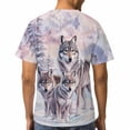 thumbnail image 5 of LAOLIUSN Men'S Wolf Graphic T-Shirt Novelty Animal Print Short Sleeve Top, S-4XL, 5 of 7