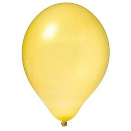 11" Latex Balloons Pearl YELLOW