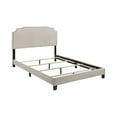 thumbnail image 3 of Tamarac Upholstered Nailhead Eastern King Bed Beige, 3 of 4