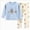 A27-Blue, variant on 2 Piece Pajama Set For Girls,Cotton Cartoon Pattern Sleepwear Pjs Set,6-12 Months 12-24 Months 2t 3t 4t 5t 6t 7t 8t 9t Children(Pink,12-18 Months)