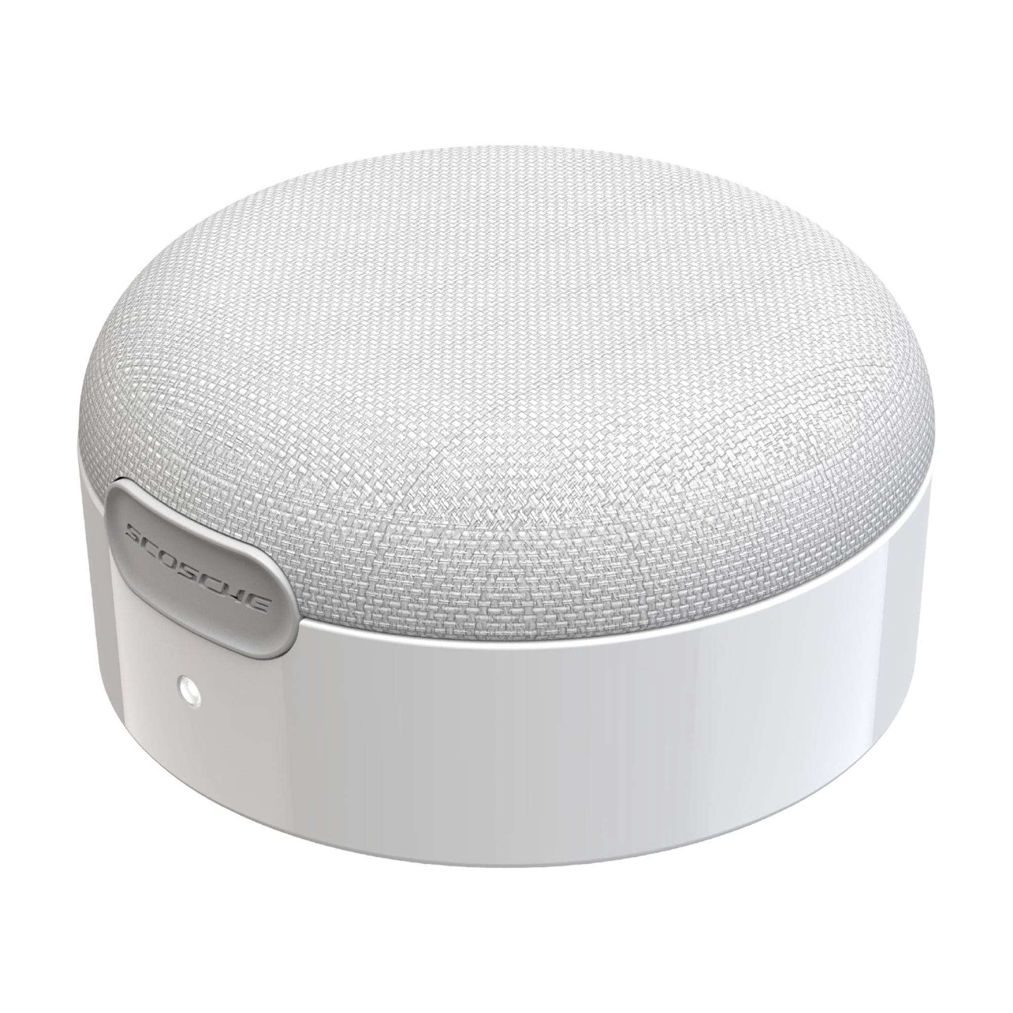 Scosche Btmsswt-SP Boom Can® MS Prtbl Wireless Bluetooth Spkr Comp w/ MagSafe iPhone White