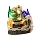 thumbnail image 2 of Figura de resina para construir una casa navideña con luces LED y música para estantería navideña, dormitorio, oficina, escritorio, regalo , De Arbol de navidad, 2 of 8