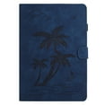 thumbnail image 2 of Allytechgroup iPad Air 11 Case 2024, Embossed Coconut Tree Pattern Cover, Auto Sleep Wake Function with Flip Cover Stand and Pencil Holder Case for Apple iPad Air 11 Inch 2024 Tablet,Blue, 2 of 9