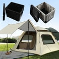thumbnail image 4 of RV Supplies Camping Toilet Tents Outdoor Portable Folding Toilet Kits, 4 of 6