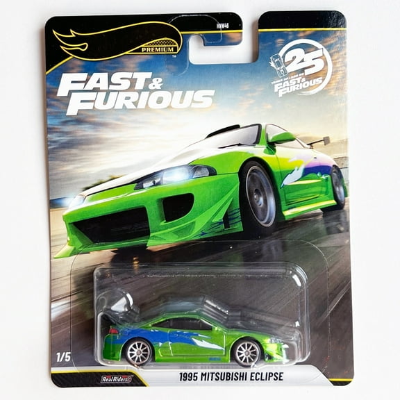 HW Premium 2025 Fast & Furious 25 Years #1 1995 Mitsubishi Eclipse HNW46
