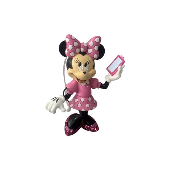 2024 Minnie Mouse Disney (Classic Polka-Dot) Hallmark Keepsake Christmas Tree Ornaments 2HCM6245